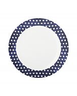 Djup tallrik melamin Rosti Mepal Mix and Match diameter 22 cm färg blå vit