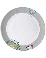 Desserttallrik melamin Camperei Elegant färg vit diameter 19,5 cm