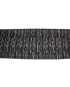 Andningsbar golvmatta, svart/grå/ljuskrona. L 5,0 x B 3,0 meter