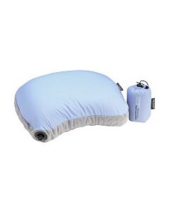 Kudde Cocoon Air Core Hood Camp Pillow light blue grey