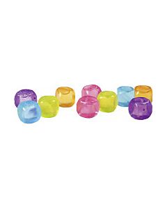 Iskuber plast Brunner Cool Cubes 10-pack rosa, blå, grön, orange