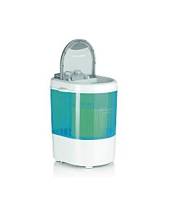 Mini-tvättmaskin EASYmaxx 260 W vit blå