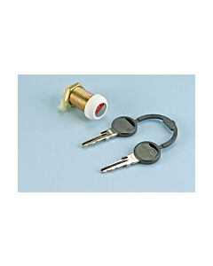 Cylinder Zadi 2 nycklar till dörr II, RAL9001