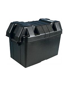 Universal batteribox svart