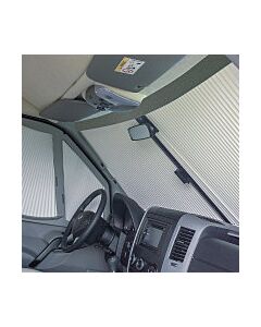 REMIfront III vindruta mörkläggning för Mercedes Sprinter >2006 - 2013 rak spegelfot, grå