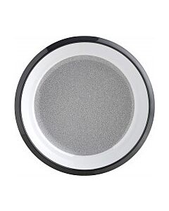 Djup tallrik melamin Brunner Granyte diam. 21,5 cm granitgrå antracitgrå