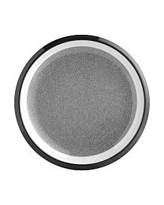Desserttallrik melamin Brunner Granyte, diam. 19,5 cm antracitgrå granitgrå
