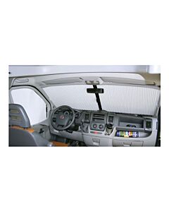Remis sidofönster plisségardin till Fiat 2006-2011, grå