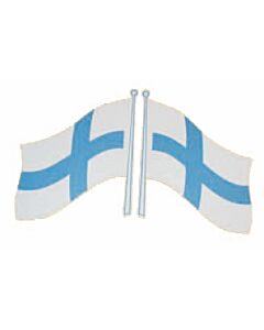 Flagga Finland 12X8Cm
