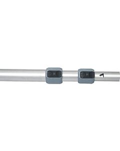 Tältstång easy, 28 25 22mm 115-270cm, aluminium, 3-delad