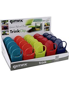 TrinkClips Display gimex 4 + 5 färger