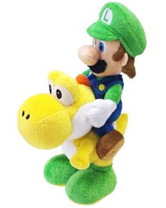 Plysch Nintendo Luigi och Yoshi