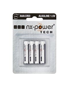 Batterie NX Micro AAA Ultra Alkali 1,5 V, 4er-Bl