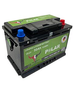 Batteri BullTron Polar 50 Ah LiFePO4 25,6 V