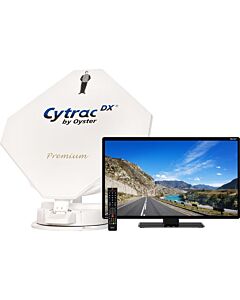 Cytrac DX Premium - dubbel parabol och 24 tums LED TELEVISION