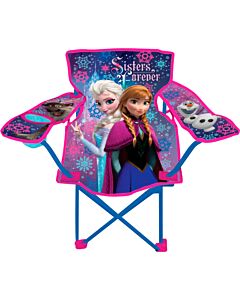 Fällbar Campingstol för barn med Frozen motiv.