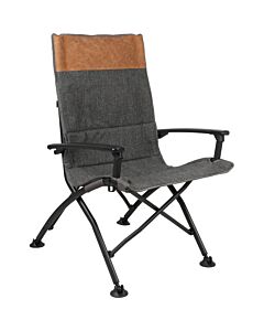 Westfield hopfällbar stol, Vintage-serien. Grace/grå.