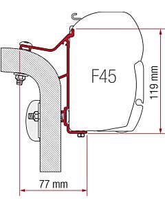 Adapter till väggmarkis Fiamma F45 S F45 L 450 cm Hymer Van B2
