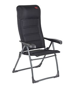 Campingstol CRESPO Air-Deluxe, färg svart